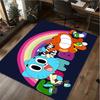Gumball's World Adventure Carpet Office Decorative Carpet For Living Room Bedroom Door Mat Floor Rug Computer Chair Area Rug perfect holiday gift