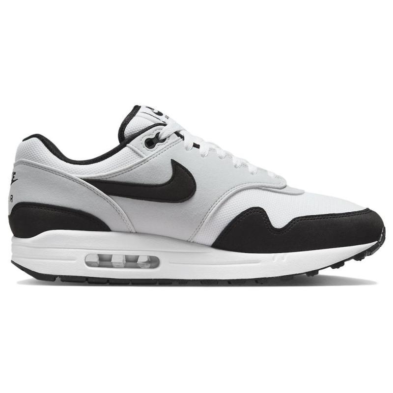 Nike Air Max 1 White Black Sneakers Casual Shoes FD9082-107