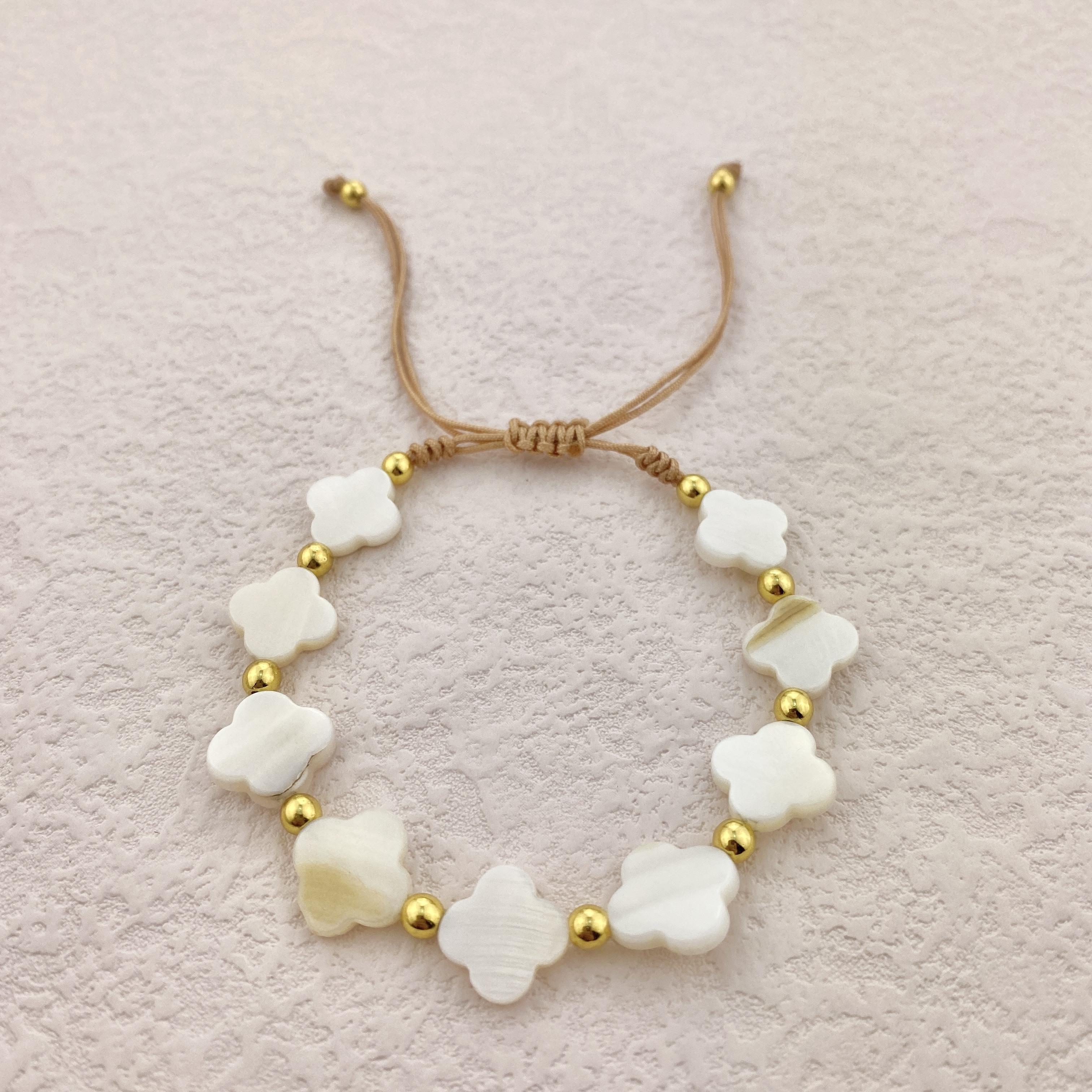 

Летние ювелирные изделия, водонепроницаемые позолоченные браслеты из бисера, аксессуары в форме сердца и звезды для женщин, браслет Handamde для девочек-подростков, подарок