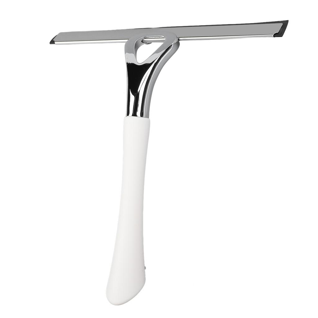 Rodo de vidro com cabo de metal, rodo de limpeza de vidro com economia de trabalho eficaz para banheiro e chuveiro 