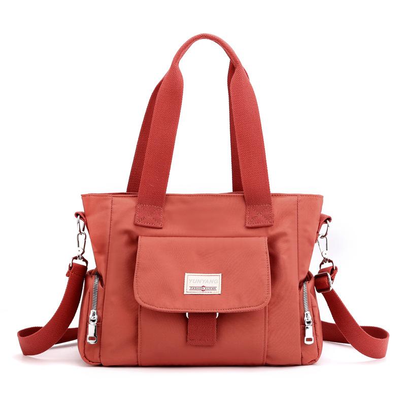 Casual and Fashionable Large-capacity Mom Bag Lightweight Commuting Bag Single-shoulder Handbag Ladies' Bag