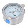 Pressure Gauge 1 4 NPT Accuracy Level 2.5 Transparent Dial Vacuum Pressure Gauge with Stainless Steel Housing 0 To
