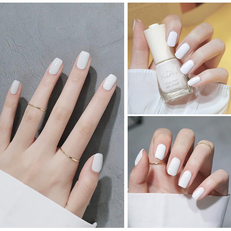 

Лак для ногтей Не требующий сушки Быстросохнущий Стойкий Не отслаивающийся Масляный Водостойкий Белый Не рвущийся Лак для ногтей