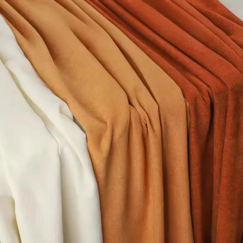 Premium Chenille Veluet Upholstery Fabric - 100x150cm Soft Textured Material for DIY Sofa Pillows, Bay Window Mats & Home Decor