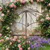 Piquet de Support de Plante Résistant aux Intempéries Parapluie Vintage Treillis de Jardin, Support Métallique pour Plantes Grimpantes, Forme Treillis Facile à Installer pour Plantes Grimpantes Roses Clématites,
