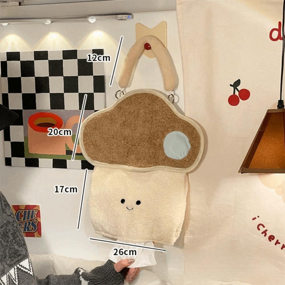 Top Handle Hanging Tissue Bag Cloud-shaped Wall Hanging Napkin Dispenser Travel