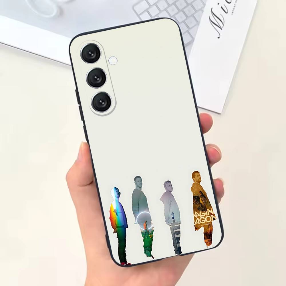 I-Imagine Dragons Loom Band Phone Case For Samsung Galaxy A13,A21s,A22,A31,A32,A52,A53,A71,A80,Soft Black Shell