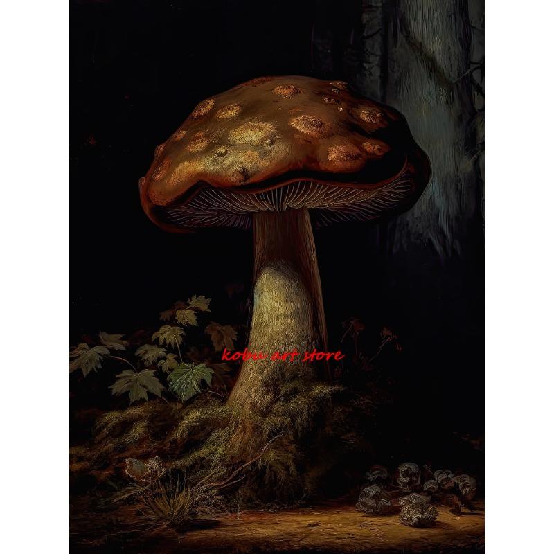 

Темная Академия Антикварные Грибные Ботанические Винтажные Постеры и Принты Холст Живопись Настенное Искусство Картина для Гостиной Домашний Декор 21cm×30cm NoFrame