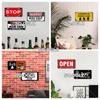 SQ-DGLZ Warning Beware Of License Plate WIFI Tin Sign State Wall Decoration Metal Sign Home Decor Painting Plaques Art Poster