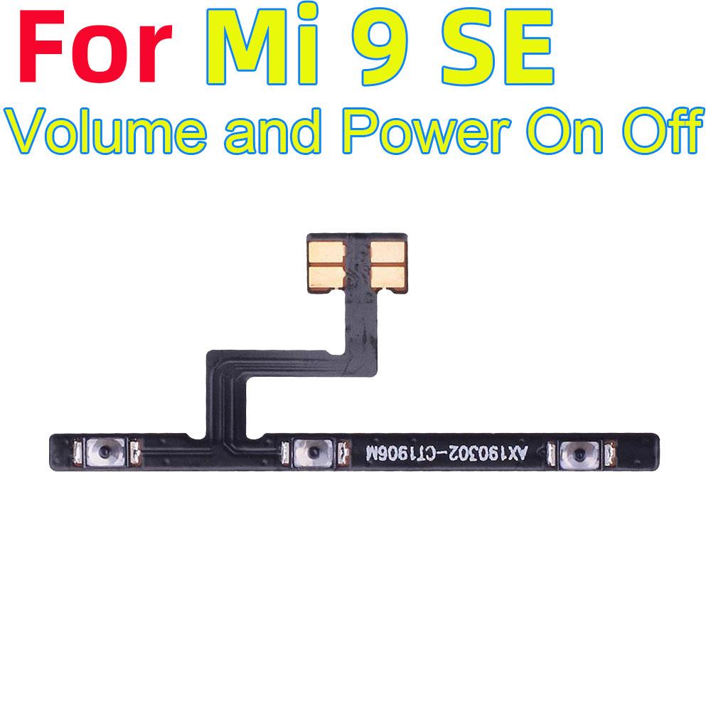Power ON OFF Mute Switch Control Key Volume Button Flex Cable for Xiaomi Mi 9 SE Power On Off Volume Power Volume