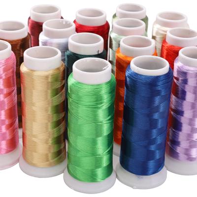 1200 Meters Polyester Knotless Velvet Wrapped  Floral Thread For DIY Bracelets Necklaces Jewelry Making