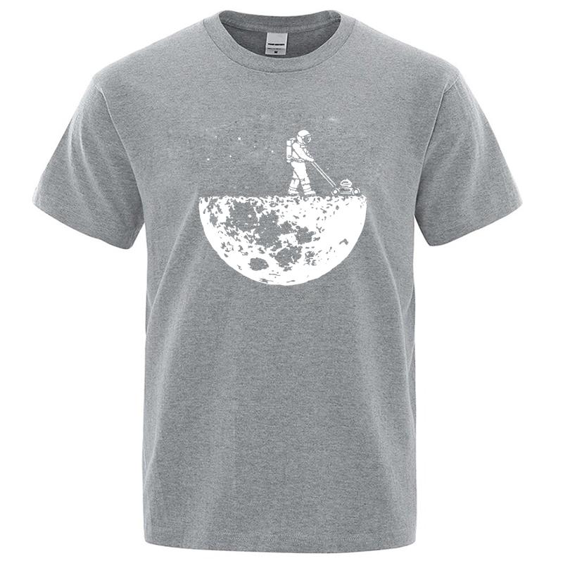 2026 Unisex Tshirt High Quality100 Funny Cotton Lunar Cleaner Printing Casual Cool Loose Oneck Male For Unisextshirt Hip Hop Tees
