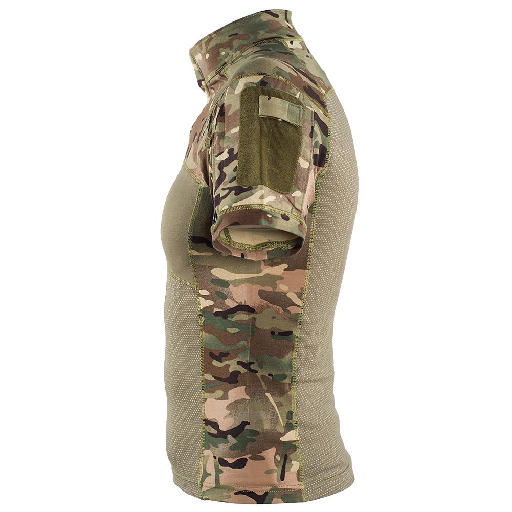 Military Camouflage Tactical Combat Short T-Shirt Russian Army Airsoft Training Hunting T Shirts Paintball Husband Work Uniform