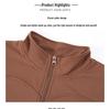 Women's Slim-Fit Quick-Dry Yoga Jacket - 20 Colors, Long Sleeve, Sunscreen, Outdoor Running Fitness Wear
