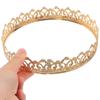 Bar Mitzvah King Crown Hair Hoop Round Tiaras Elegant Prince Crowns  Hair Jewelry