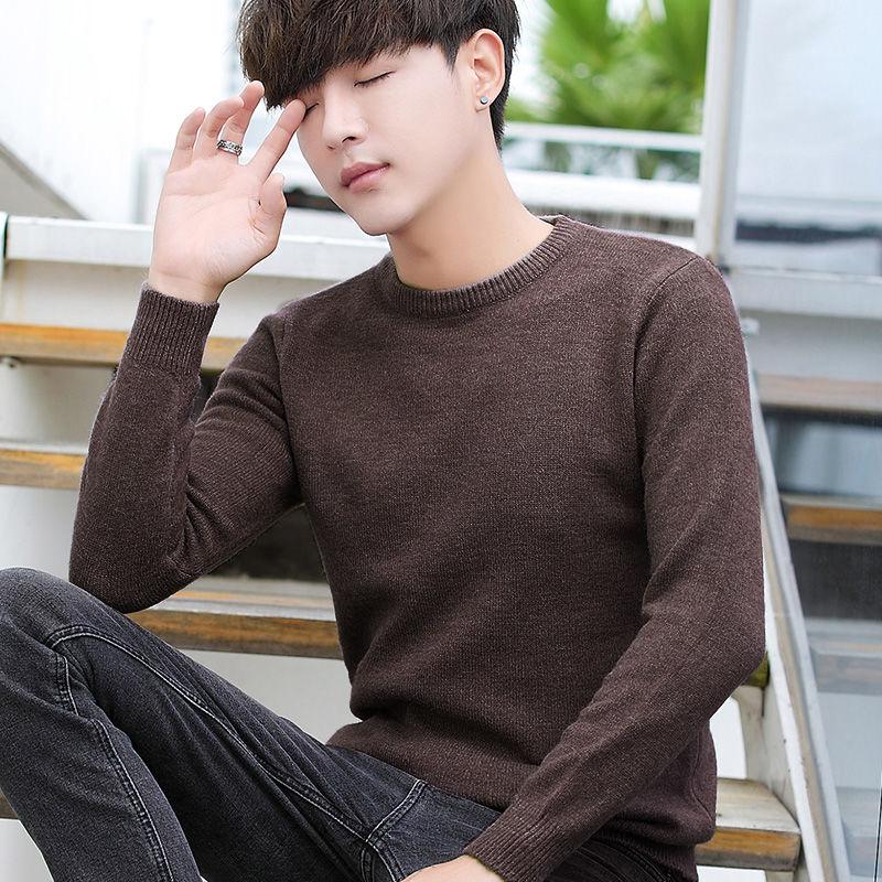 M-4XL Tričko s dlouhým rukávem Bavlna Teplé Kulatý výstřih Tričko Ležérní Svetry