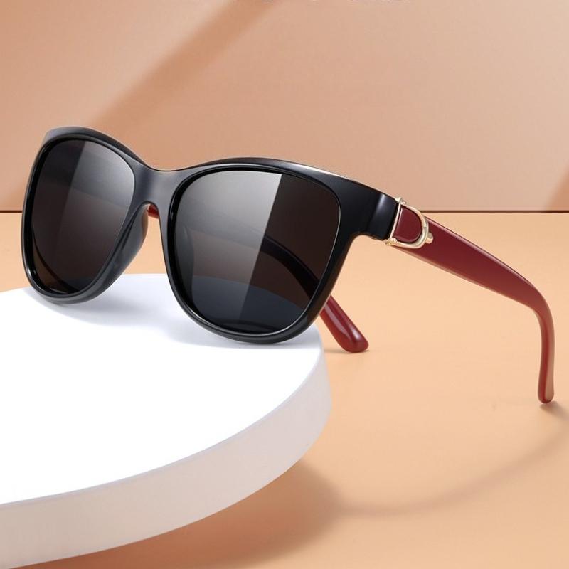 New Sun Glasses Ins Style Retro Eyeglasses Chic Polarized Eyewear Fashionable UV400 Sunglasses for Women and Men