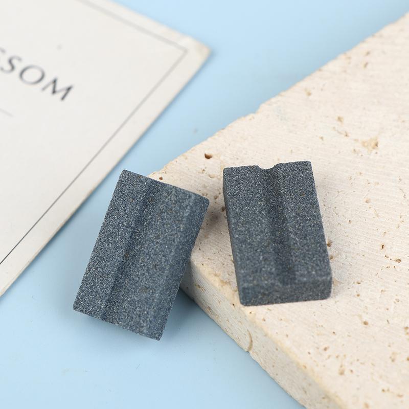 2/4Pcs Dart Sharpening Stone Mini V-Shape Dart Sharpening Steel Darts Tips Point Keep Steel Needle Sharp Tool