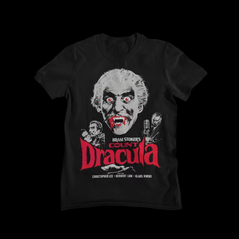 Men Women Nosferatu Classic Horror Vampire Movie Graphic T Shirt O Neck Short Sleeve Loose Fit Casual Summer Streetwear Unisex Daily Wear Tops Tees