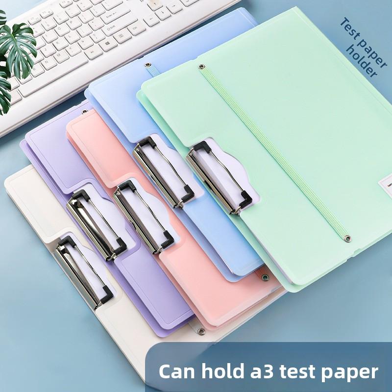 Strap Multifunctional Design A3 File Folder Multifunction Clipboard Document Classification Organizer Stationery