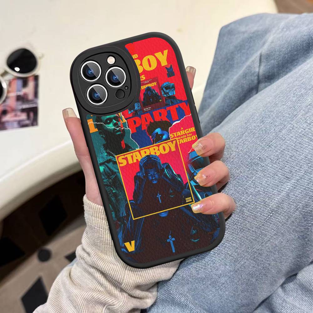 Singer The W-Weeknd XO Phone Case Phone Case For IPhone 11 12 13 14 15 16 Pro Max Plus Leather Cover