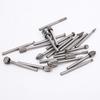 6/20pcs/Set 3mm Wood Drill Bit Nozzles for Dremel Attachments HSS Stainless Steel Wood Carving Tools Set Woodworking