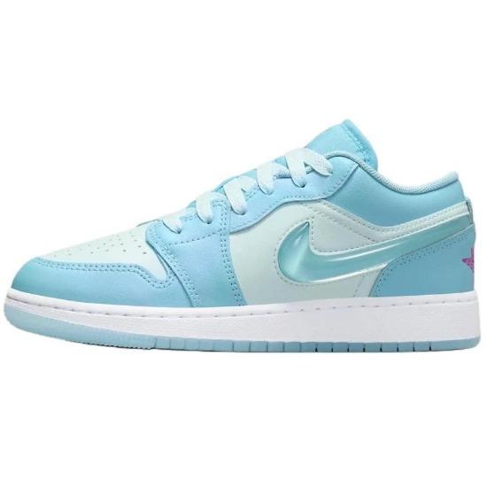 

Air Jordan 1 Low SE Aquarius Blue Glacier UNC GS Юношеские FN7366-400 EU 40