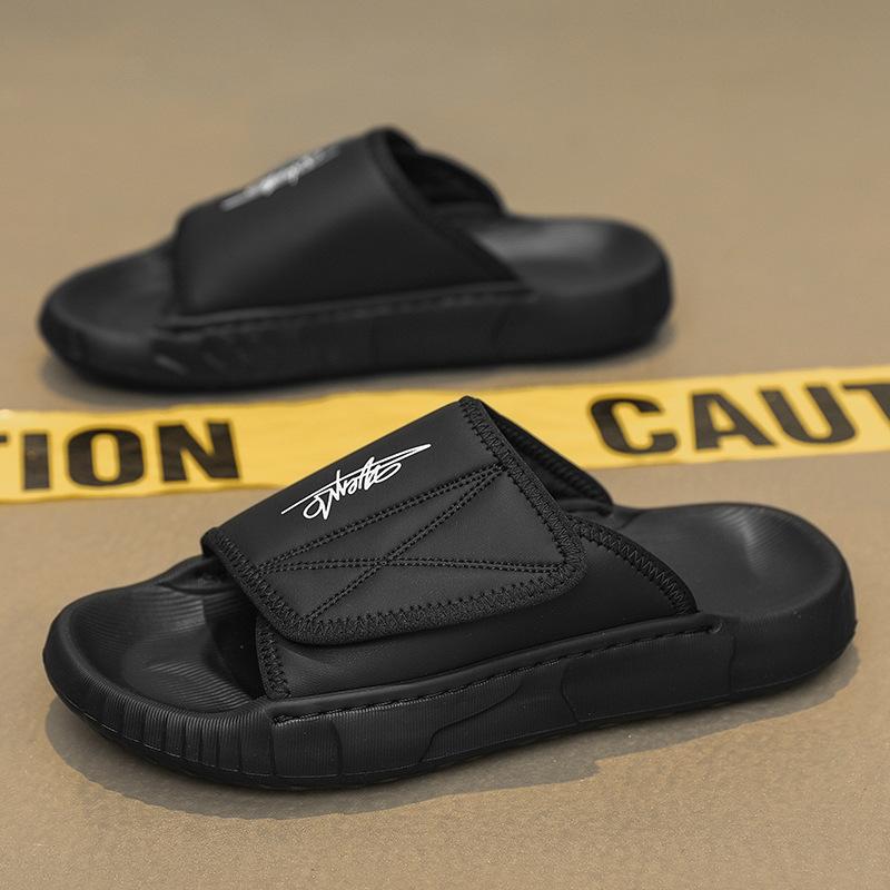 Slippers Men's Trendy Brand Outer Wear Non-slip Deodorant Soft Sole Outdoor Sports Youth Beach Sandals