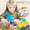 Free Shipping: Toddler Cartoon Puzzle Car Toy for Ages 1-3 - Early Learning and Brain Training Inertial Vehicle