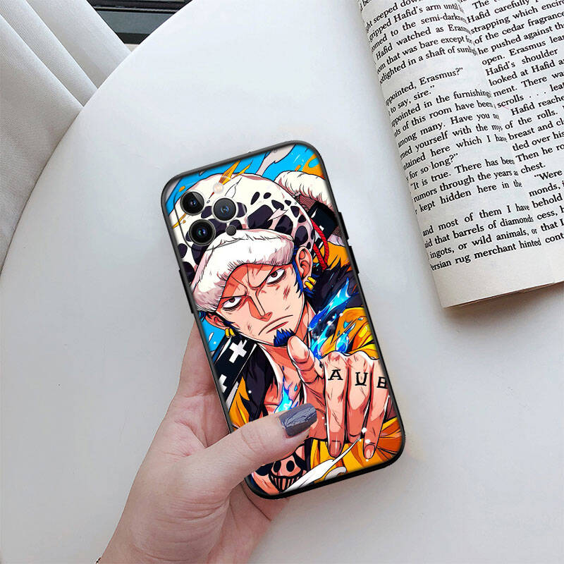MH117 One Piece Law Phone Shell Case for iPhone 7 8 11 12 13 14 15 16 17 16E XS Pro Max XR X SE Air