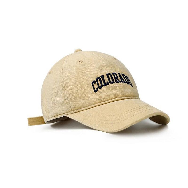Letter Embroidery Baseball Caps Spring Summer Men Women Adjustable Casual Hat Hip Hop Streetwear Sun Hats