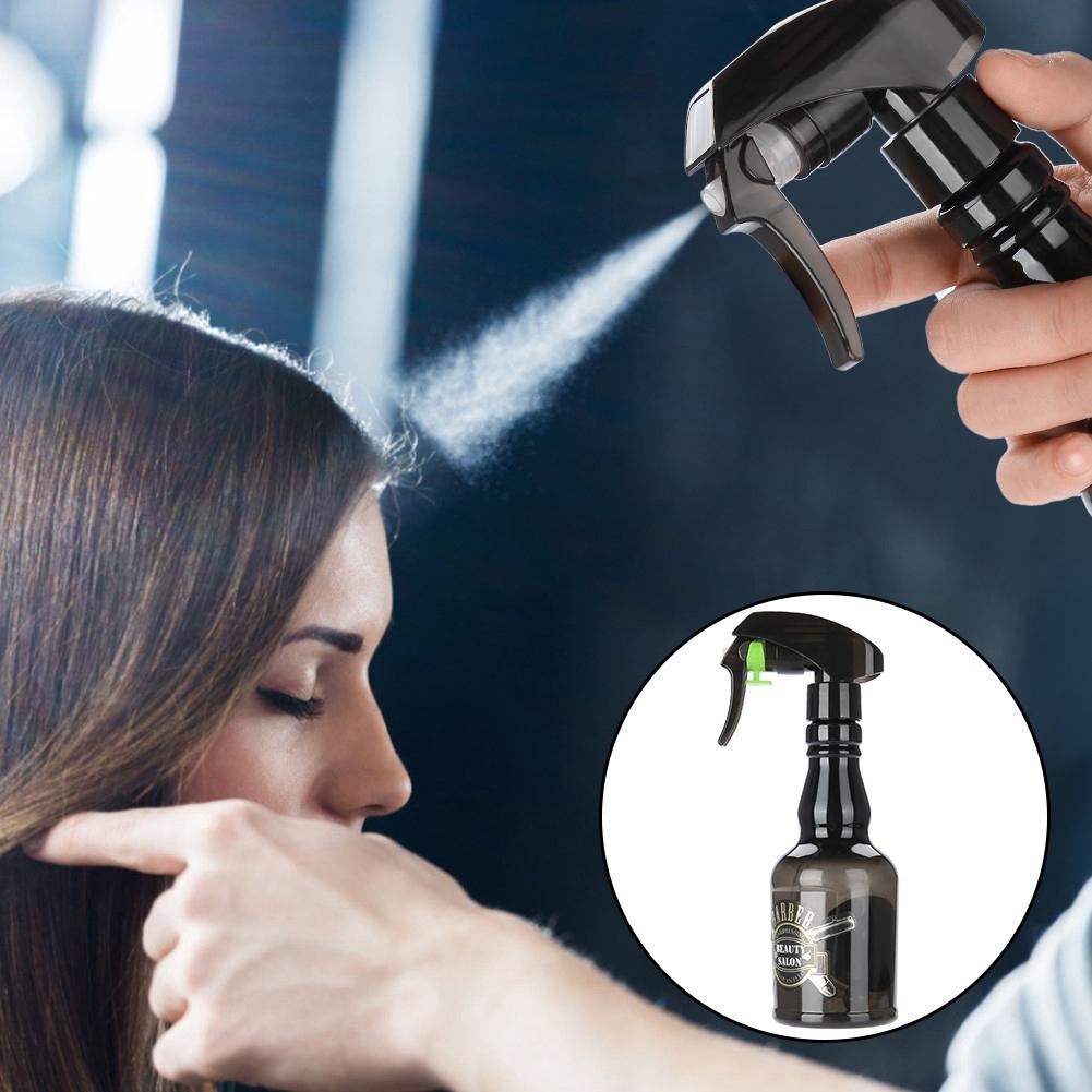 Hairdressing Spray Bottle Salon Barber Hair Tools Water Sprayer (Black)