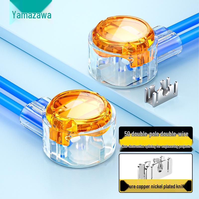 Pure Copper Push-in Network & Telephone Cable Connector