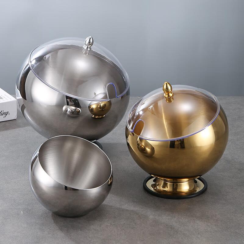 Stainless Steel Slanted Dipping Bowl 22cm