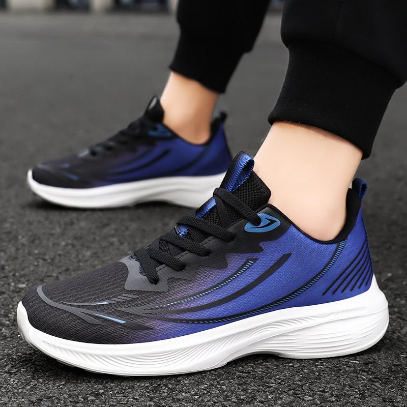 Men's Shoes Sports Shoes Fashion Versatile Breathable Mesh Shoes 2025 Comfortable Trend Single Shoes Soft Sole Not Tired Feet Running Shoes