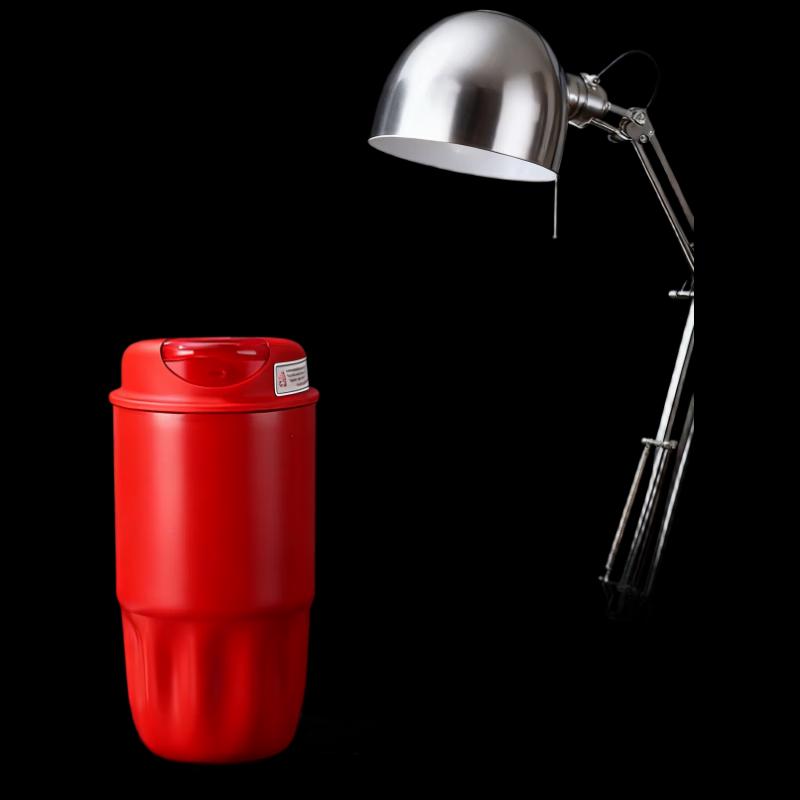 Shangqi Petal Double Drink Portable Stainless Steel Insulated Coffee Mug