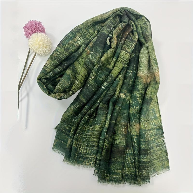 Luxusmarke Schal Retro Baumwollschal Lady Wrap Große Pashmina Hijab Stirnband Schals Islamischer Turban Bufanda Foulard Stolen