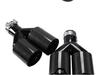 BMW Dual Carbon Fiber 63mm Exhaust Muffler Tailpipe