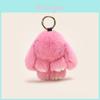 Schattige Originele Pluche Konijnenbont Dood Konijn Sleutelhanger Voor Trendy Meisjes Accessoires