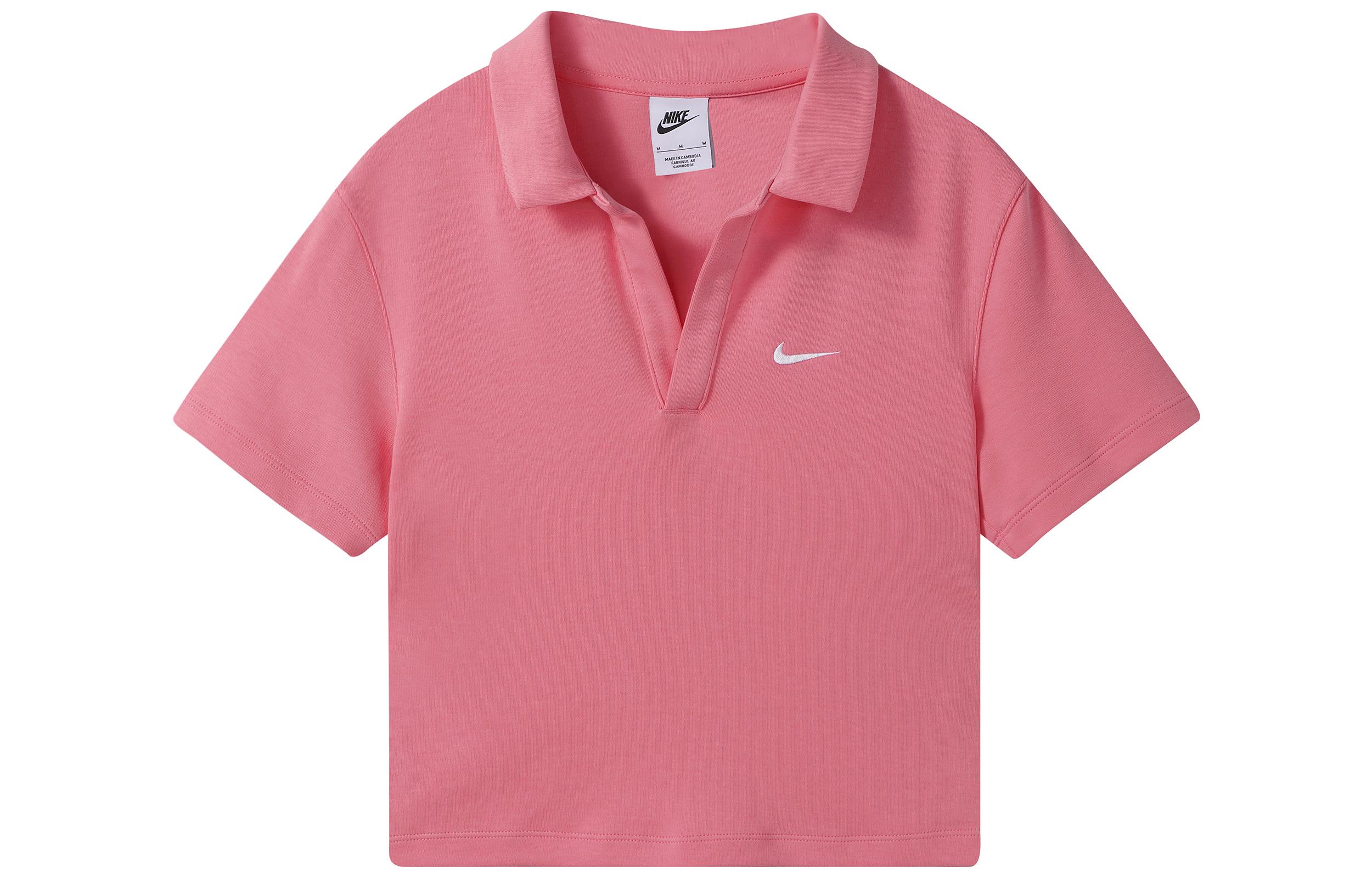 Nike Set in Sleeve T Shirt Women s Pink DV7885-611 S