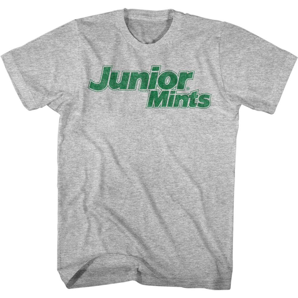 Junoir Mints Chocolate Covered Mini Mints Logo Tootsie Roll Candy Men s T Shirt XL