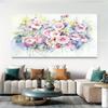 Modern Watercolor Flowers Wall Painting Painted Flowers Print On Canvas Wall Picture For Living Room Home Decor Gift