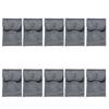 Soft Velvety Jewelry Storage Pouches, 10 Separate Snap-Button Bags for Sorting, Travel Carrying, and Gift Presentation