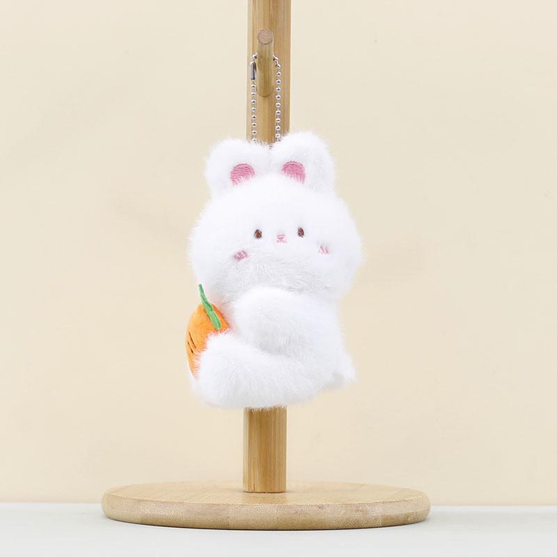 Monkey Plush Toy With Soft Short Fur For Kids Bag Ornament And Gift Keychains