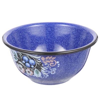 Onion Thickened Enamel Bowl Student Food Containers with Lids Soup Platos Barro Mexicanos Daily Use Ramen