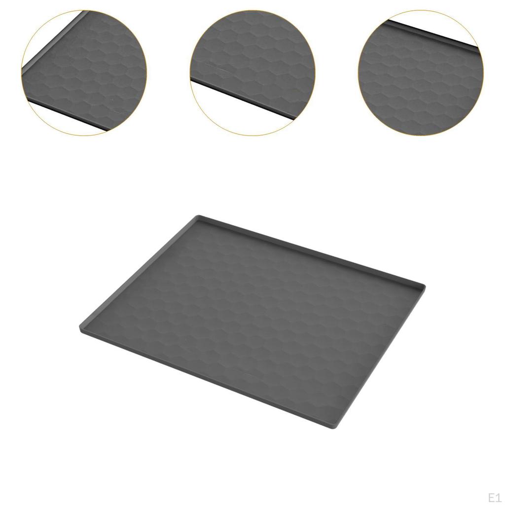 Mini Fridge Mat Freezer Drip Tray AntiSlip Home Supplies Spill Prevent Multifunction Washable