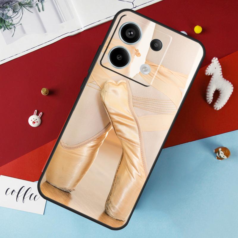 

Чехол для пуантов Ballet Ballerina Shoes для Xiaomi Redmi Note 13 12 10 8 9 11 Pro 12S 10S 11S Redmi 13C 10A 10C 9C 12C Redmi Note 13 4G
