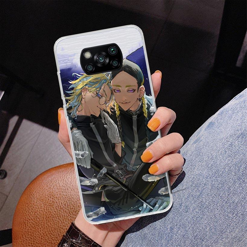 Ran Haitani Rindou Tokyo Aevengers Phone Case For Xiaomi Poco X7 X6 X5 Pro F7 Ultra Redmi 15C 15 13C 13 12C 12 10 10A 10C 9 9A 9