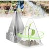 5/10/30/50/100 pz Campane da Giardino Riutilizzabili Trasparenti, Coperture a Campana in Plastica per Piantine e Protezione Serra