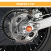 NICECNC For KTM EXC 300 2024 M22x1.5 Rear Wheel Lock Spindle Pin Nut For KTM EXCF 350 SXF 450 Husqvarna TE300 GasGas EC300